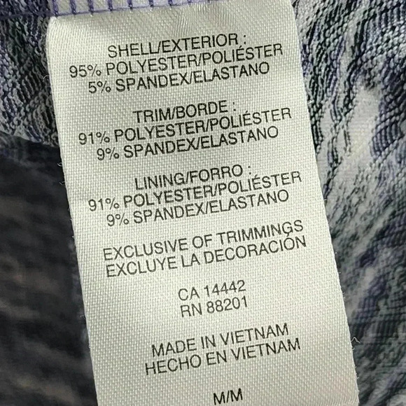 MPG pattern athletic tank dress M - Picture 7 of 8